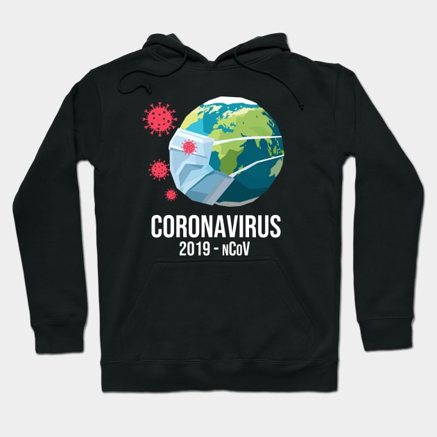 Coronavirus 2019-nCoV Hoodie by mursyidinejad